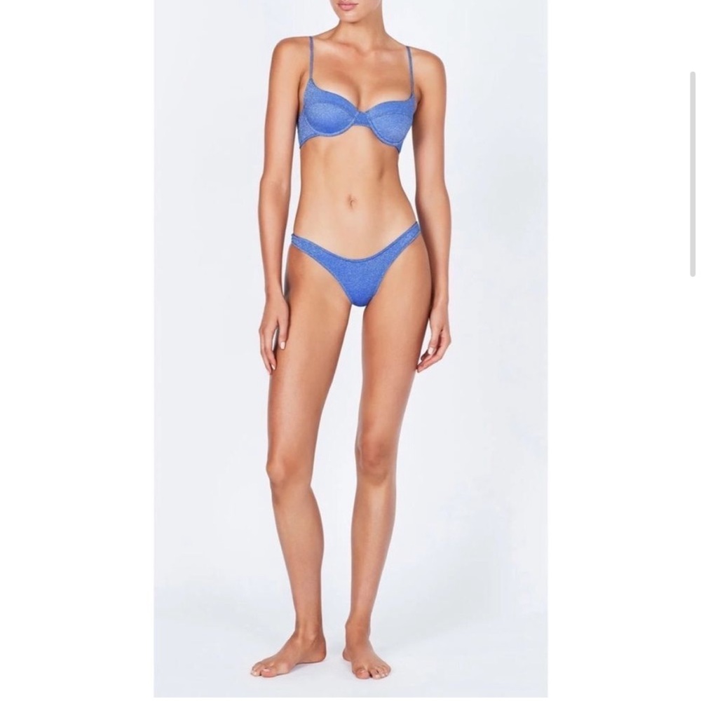 Triangl Romy set in Marina Sparkle
